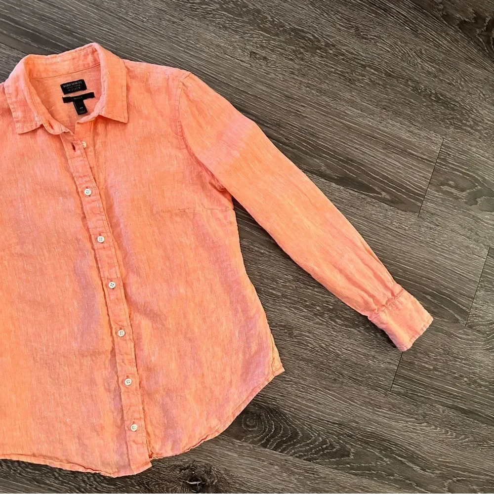 J. Crew Slim-fit Baird McNutt Irish linen shirt